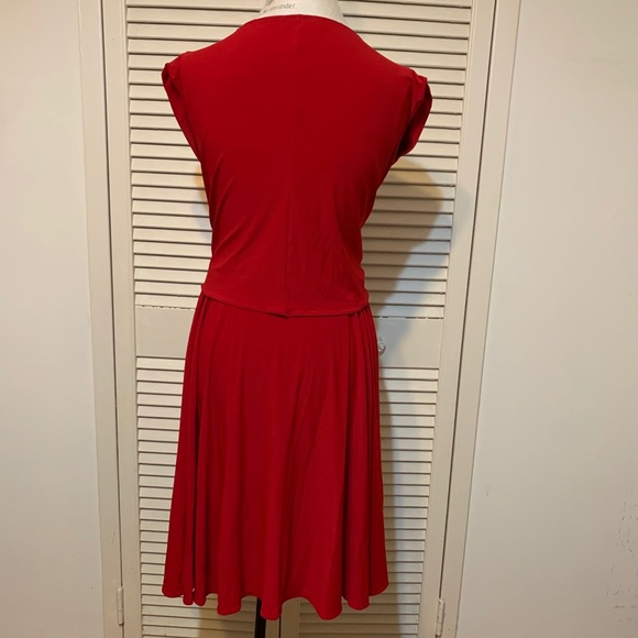 Red convertible dress - Picture 2 of 6